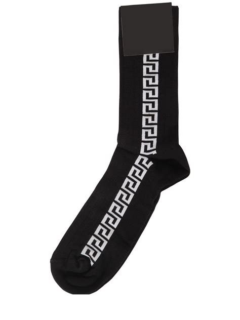 versace socks mens|More.